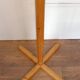 Satellite coat rack, 6 ball hooks on pivot, made of wood (pine)