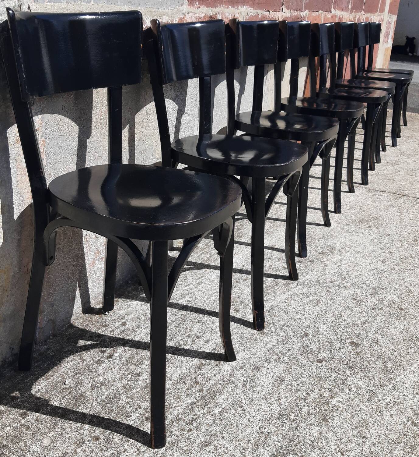 Baumann bistro chairs (Set of 8)