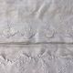 Embroidered linen sheet marked "JP"
