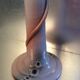 Vintage terracotta vase glazed from the 70s