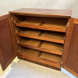 C19th linen press cupboard by Heals
