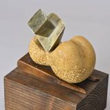 Stone sculpture, V. BEE, Switzerland