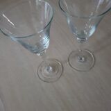 Stemmed glasses