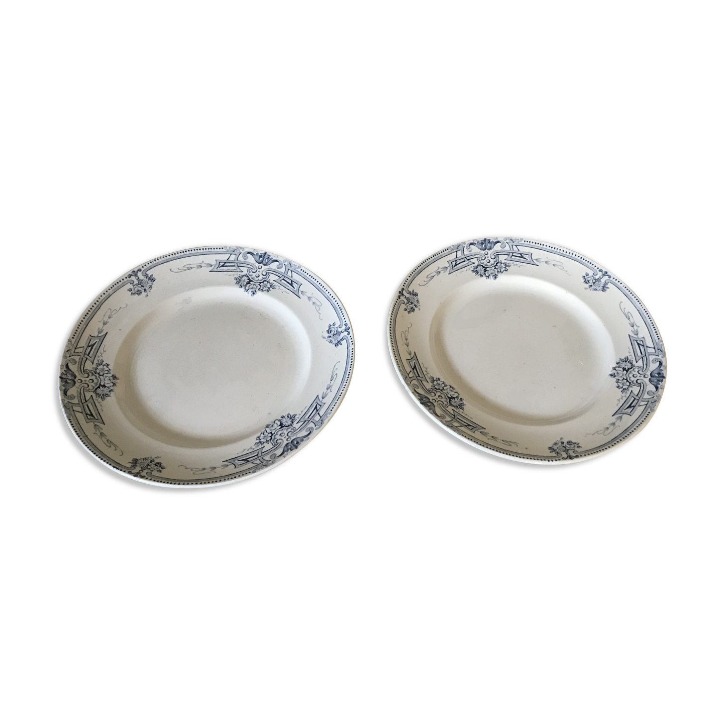 Plat art nouveau KG Luneville
