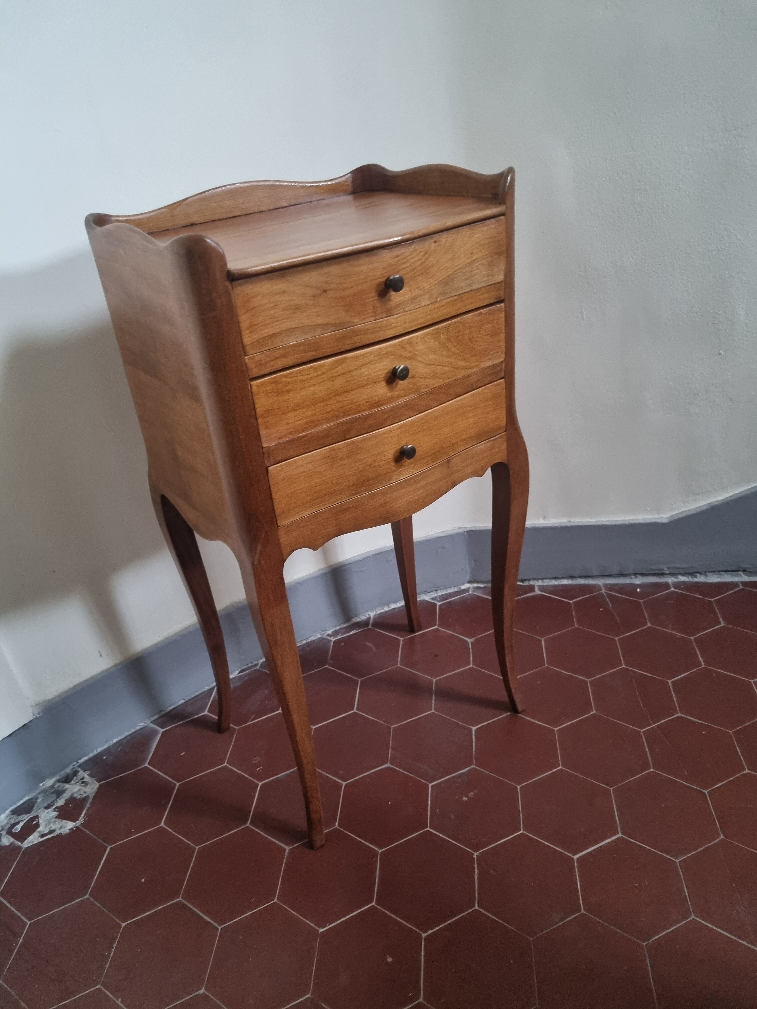 Louis XV style bedside table