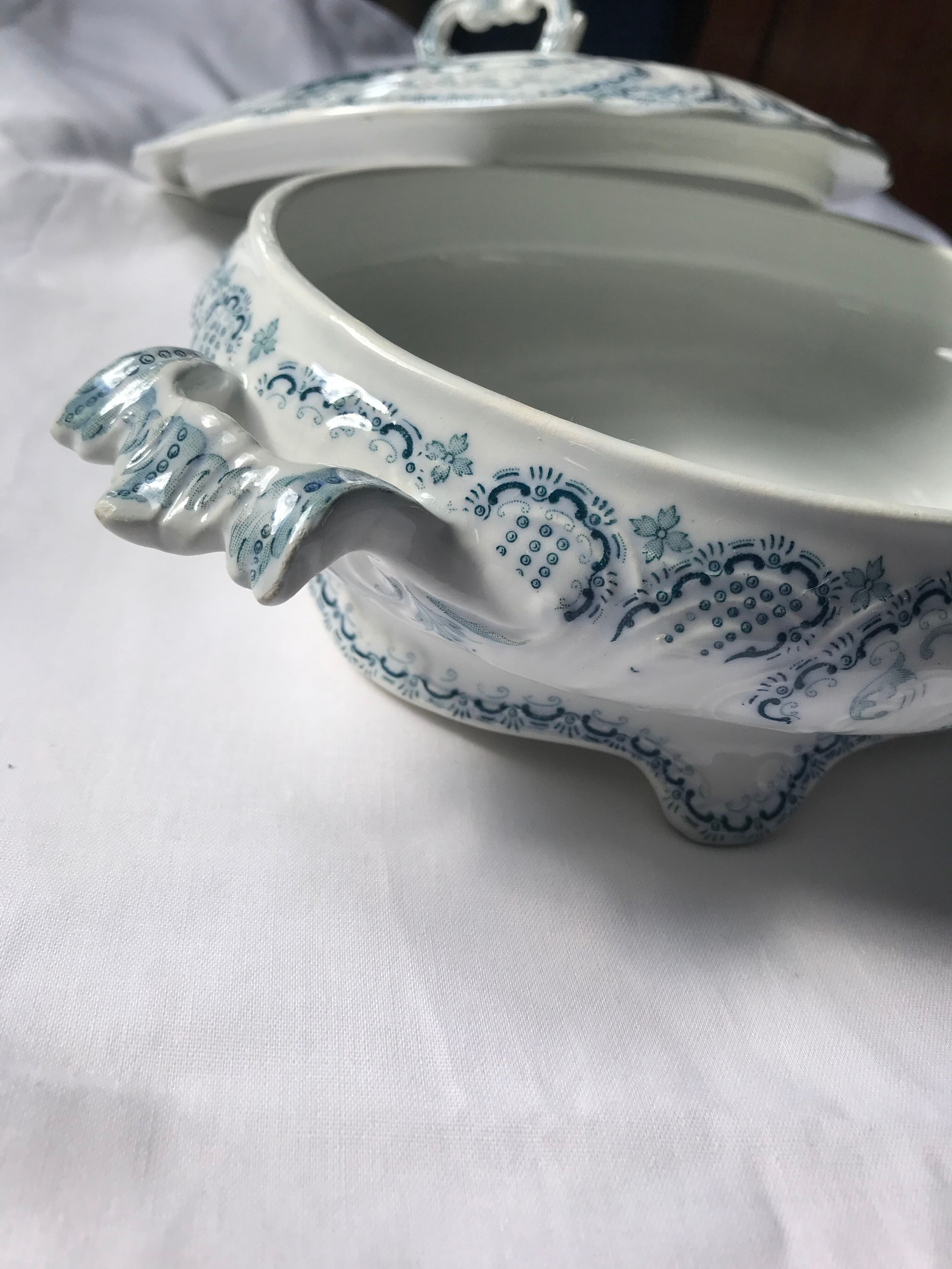 Dish tureen st Amand et Hamage - Regency