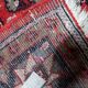 Handmade vintage Persian Hamadan rug 132cm x 196cm, 1950s
