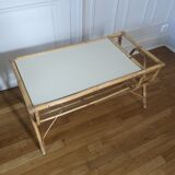 Rattan coffee table