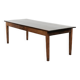 Authentic large French farmhouse antique XXL dining table with two drawers