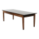Authentic large French farmhouse antique XXL dining table with two drawers