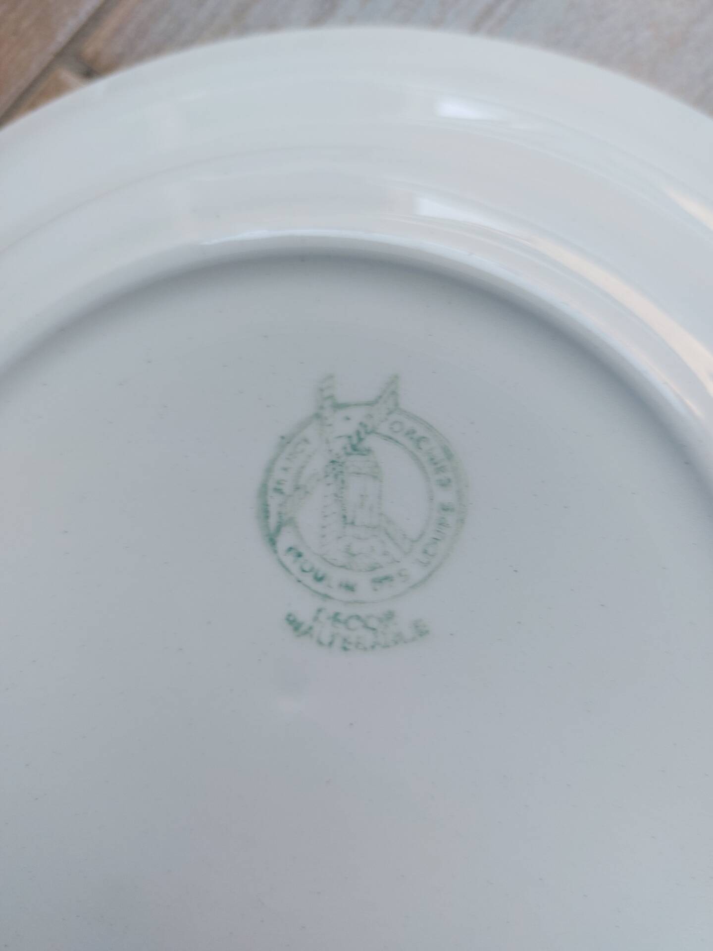 Assiette creuse Moulin des Loups