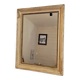 Mirror patinated wood frame gilded