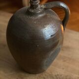 Brown brown brown vintage sandstone amphora jar