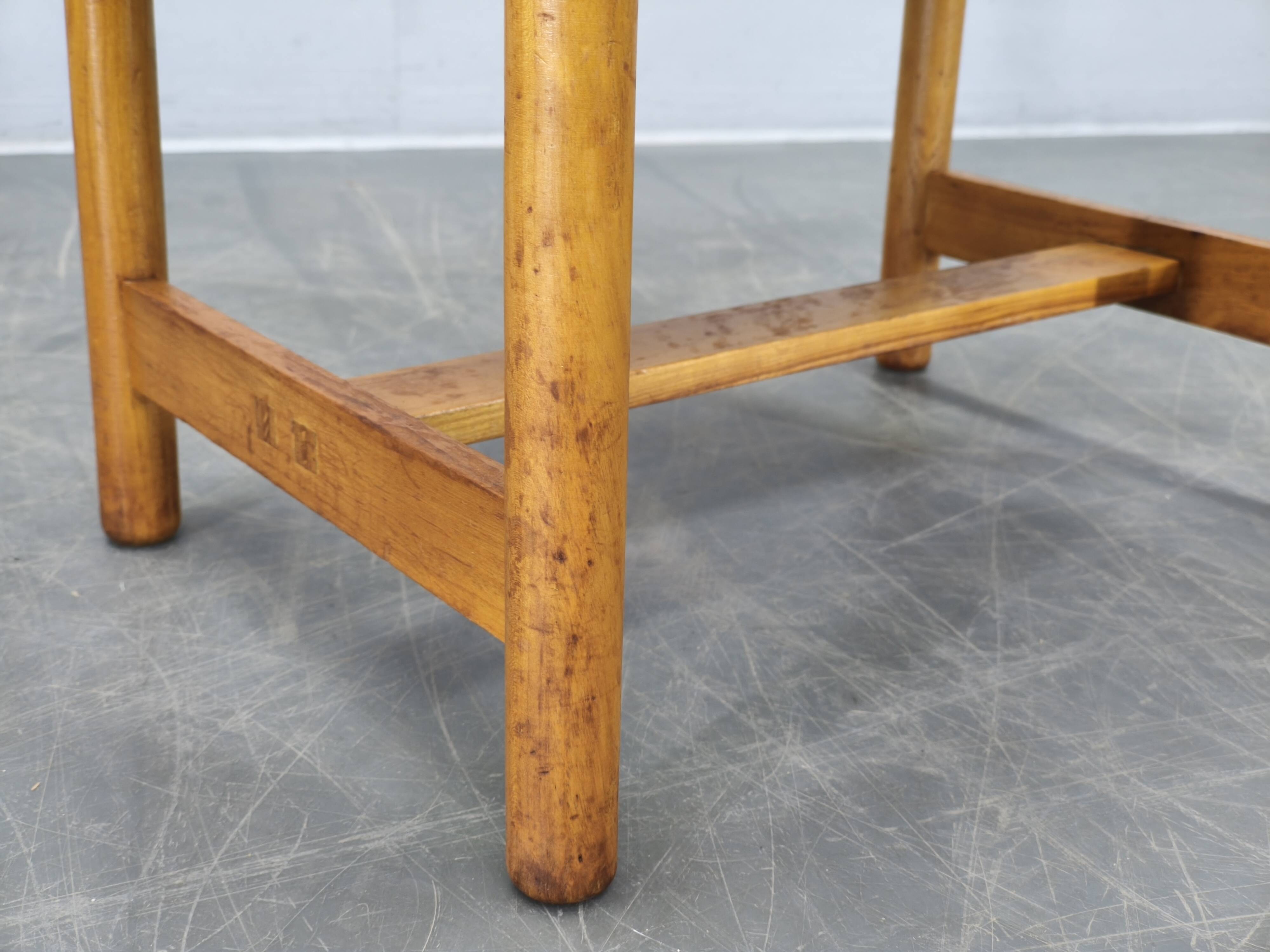 Alan fuchs stool for uluv, czechoslovakia 1960s