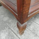 Side table with two trays