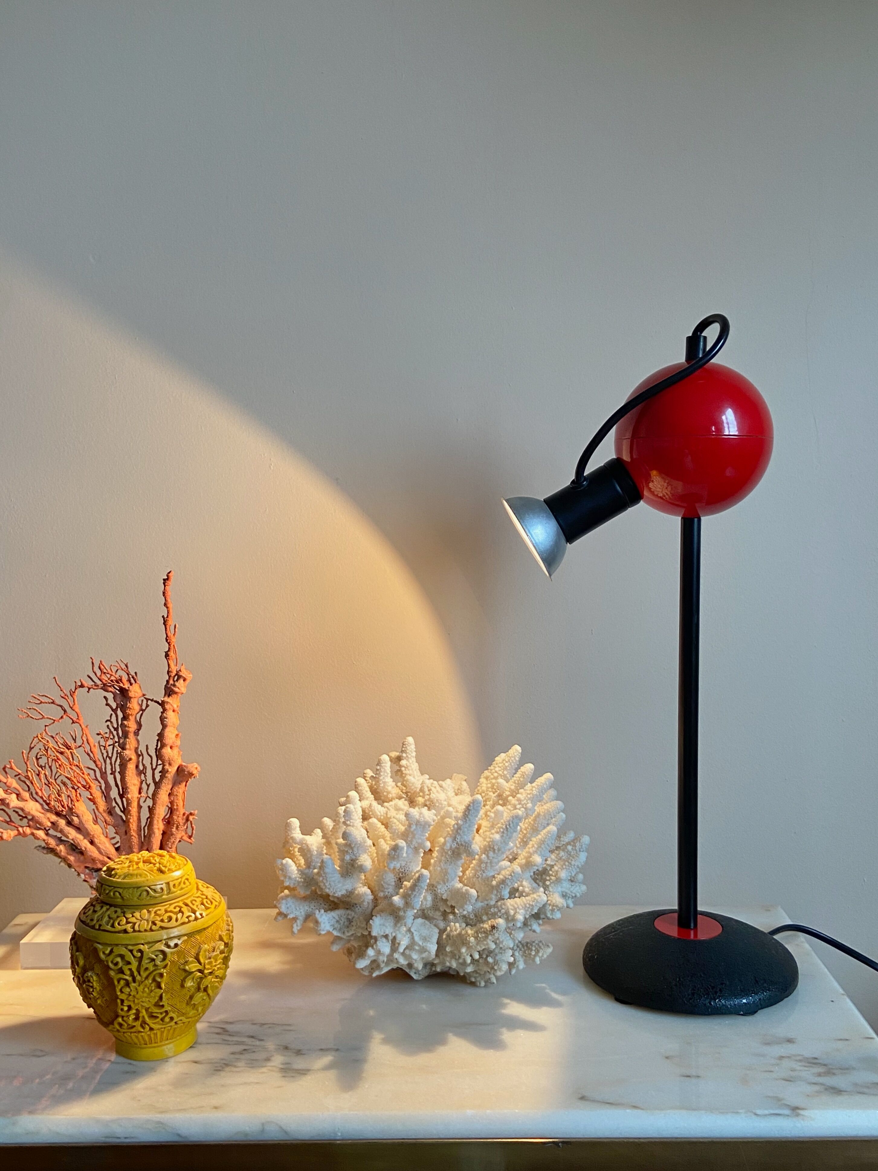 1980s Design Stefano Cevoli table lamp produced by Vermezzo Made in Italy