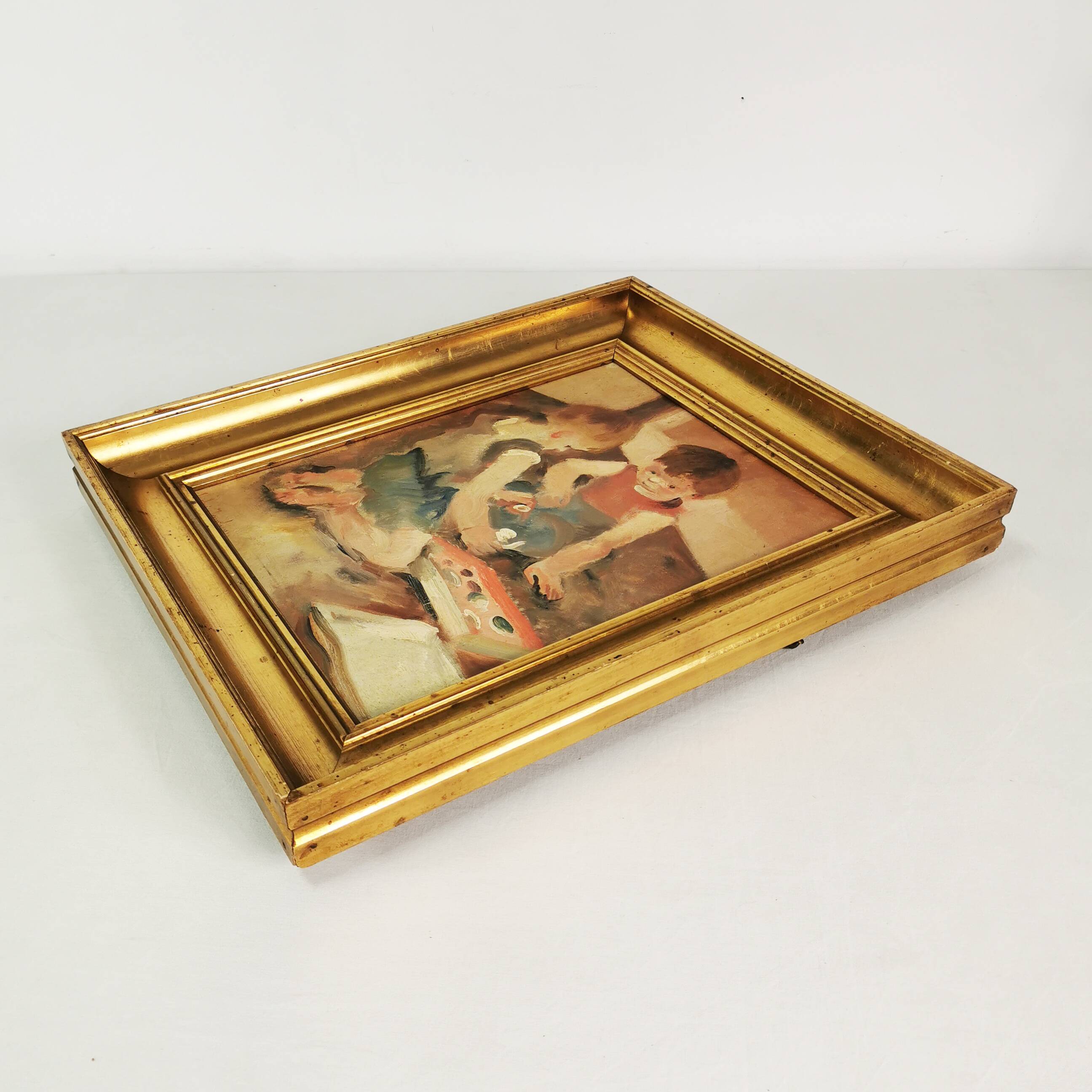 Obraz olejny, Carl Gustav Ludvig Jacobsen, Dania, (1890-1957)