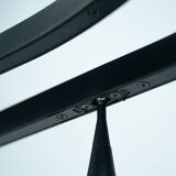 Black pivoting table lamp Model Tabla, designed by Marco Colombo & Mario Barbaglia for Italiana Luce