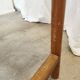 Vintage Wooden Cane Armchair by Branko Ursic: Mid-Century Lounge Chair