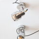 Space age chrome spotlights by Massive Belgium 1960s 70s