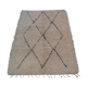 Tapis Beni Ouaren mesurant 177x125 cm