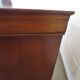 Beautiful Louis Philippe chest of drawers with 4 drawers - 3 locks - in cherry wood - 1980s