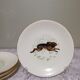 6 assiettes plates Gien Marly "animaux des forêts"