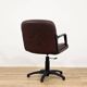Brown swivel armchair pair by Palladium - made in Italy 1970
