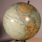 Terrestrial globe by J. Forest from the early 20th century