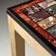 Marble specimen table vintage