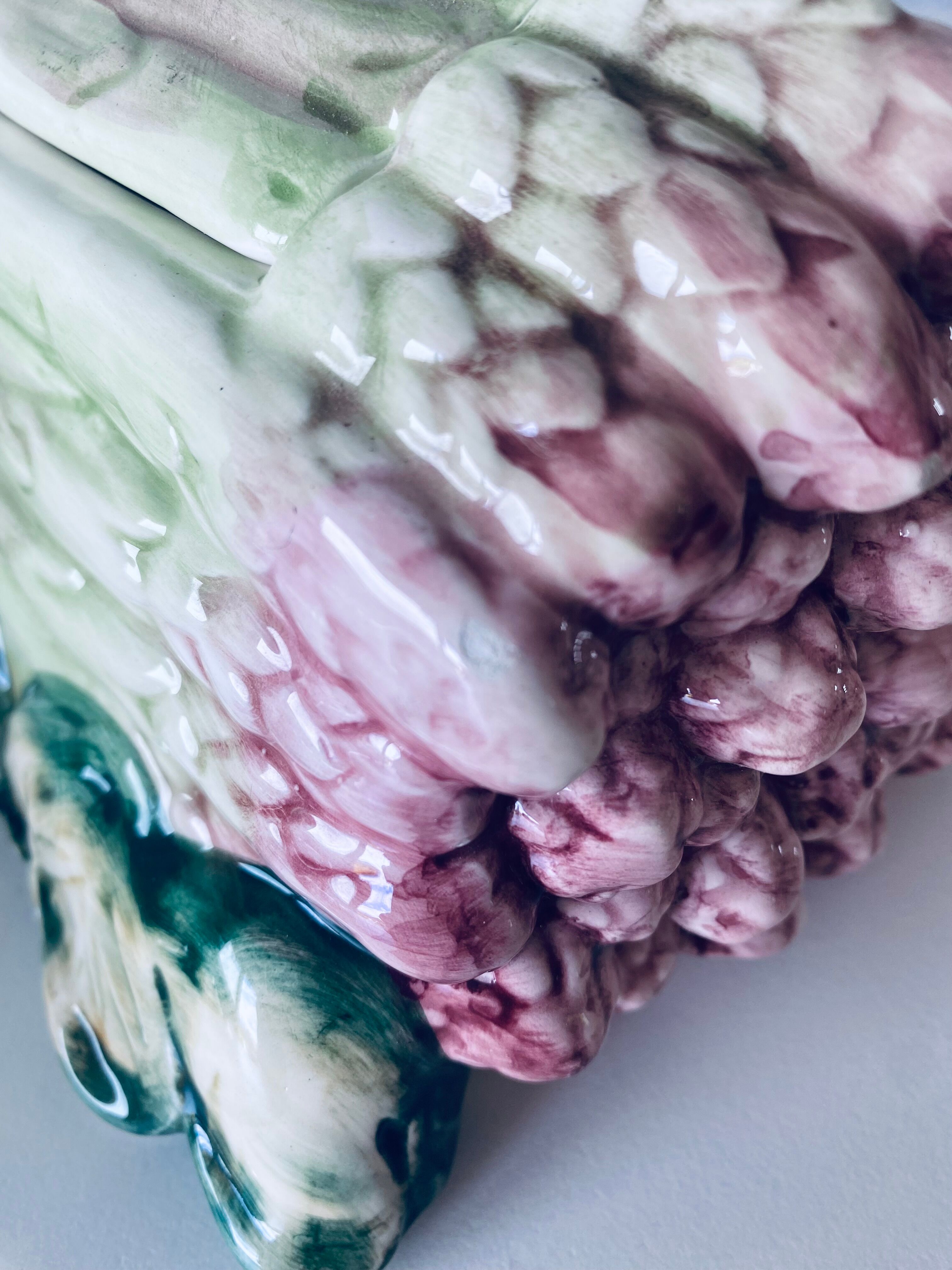 Service à asperges barbotine