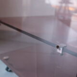 Vintage plexiglass bedside table