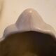 Vintage pair of ceramic pots shaped as swans