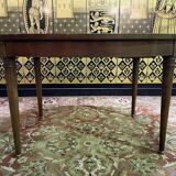 Louis XVI style oval dining table. "André Jules"