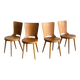 Set of 4 Baumann bistro chairs, 1960s