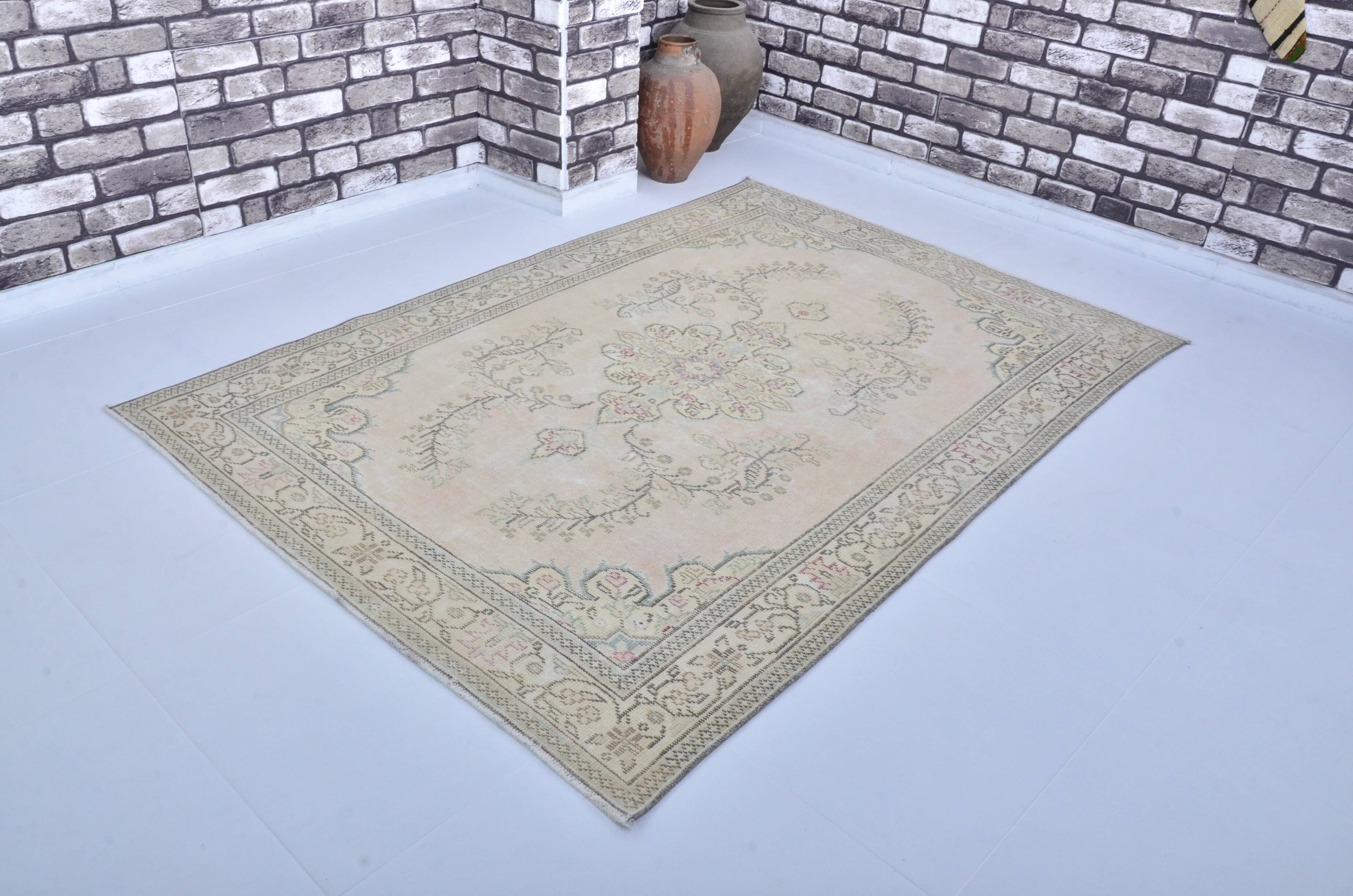 Oushak Turkish Vintage Rug sku 3101