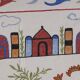 Vintage hand-embroidered tablecloth 51x188 cm