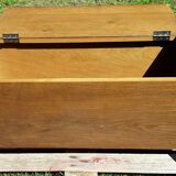 Solid oak chest