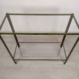 Console laiton verre Broncz