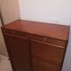 Vintage 1960s double curtain binder