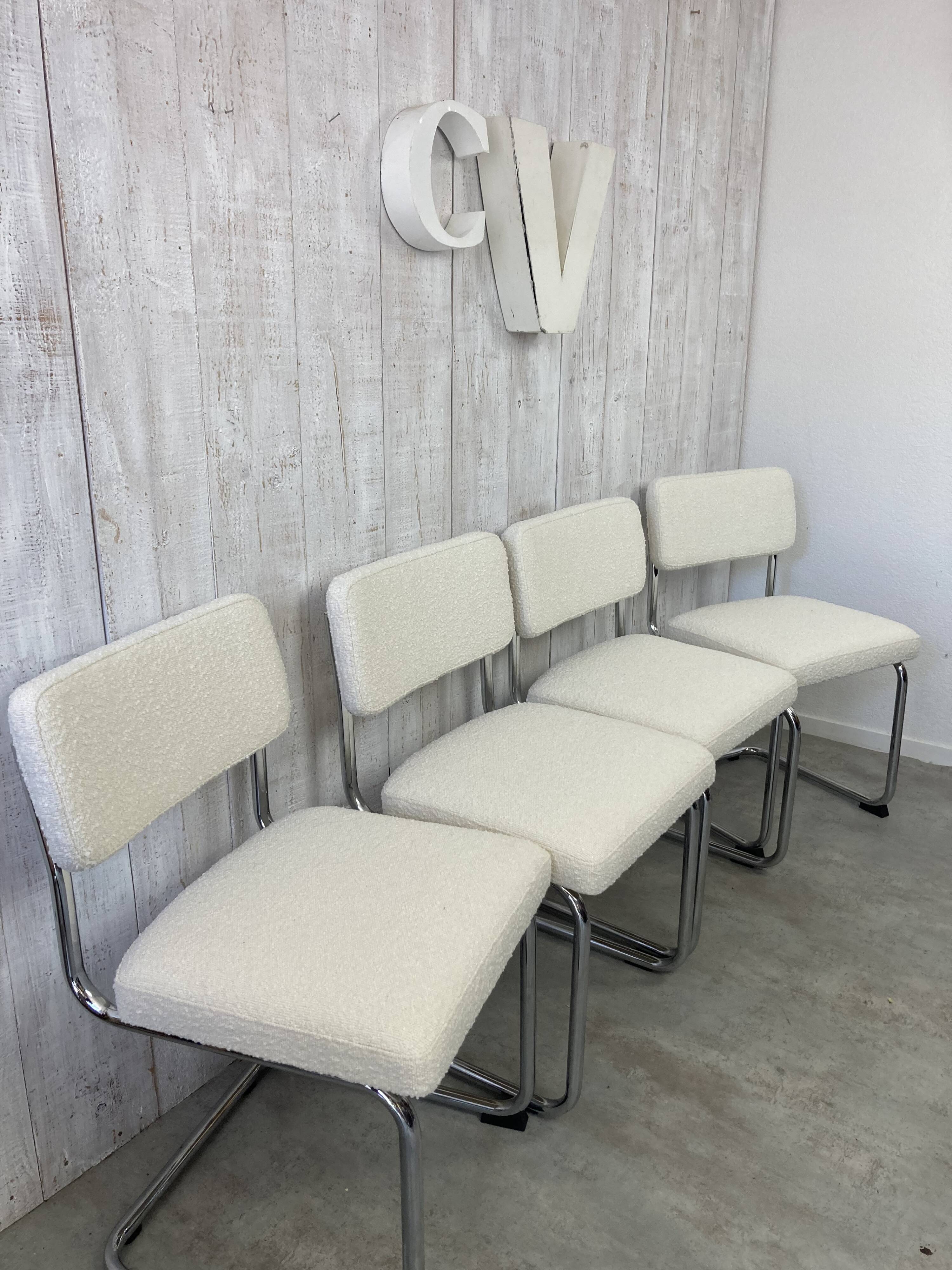 Set of 4 Bauhaus chairs