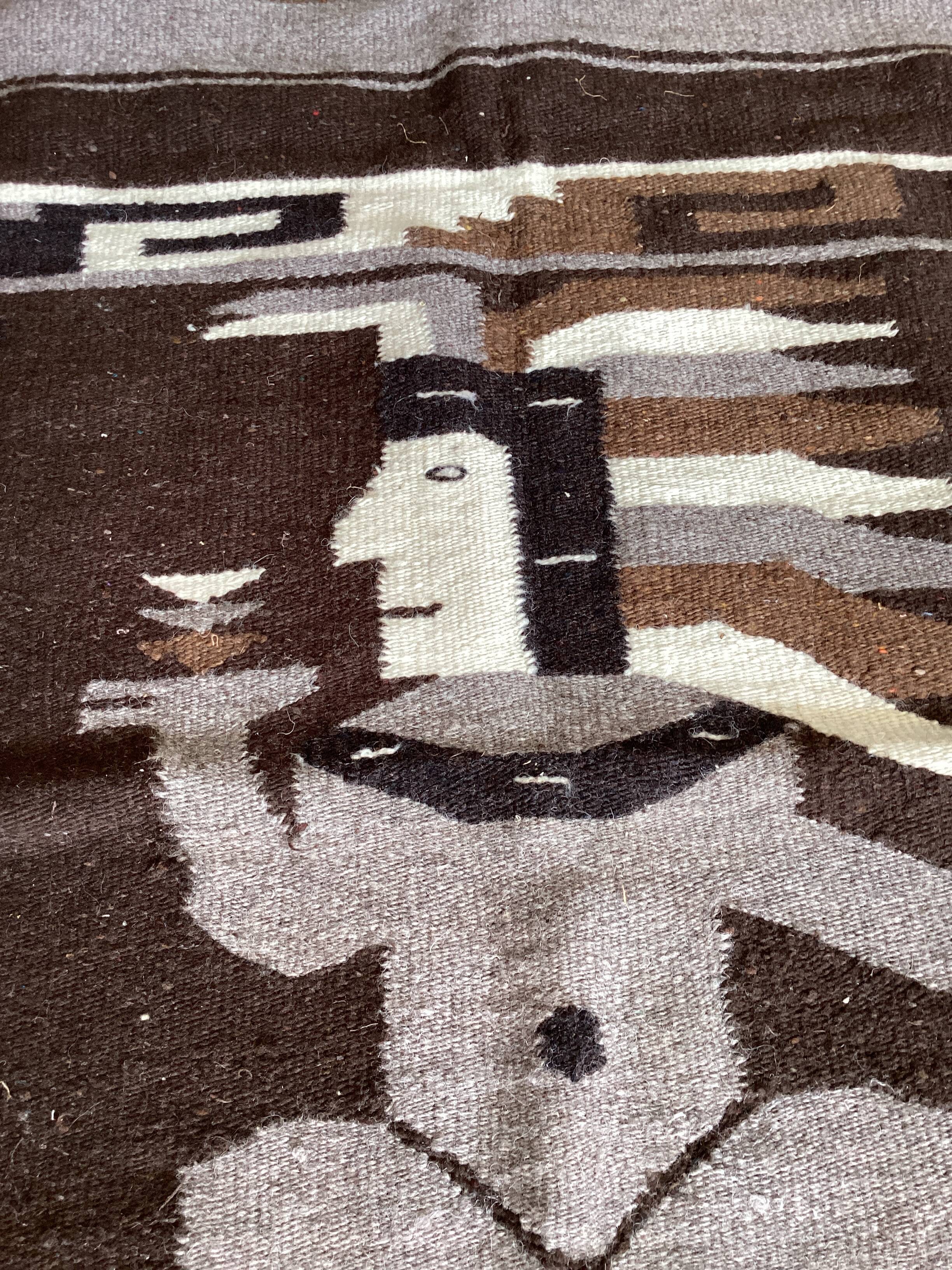 Mexican carpet, 145x73 cm