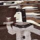 Mexican carpet, 145x73 cm