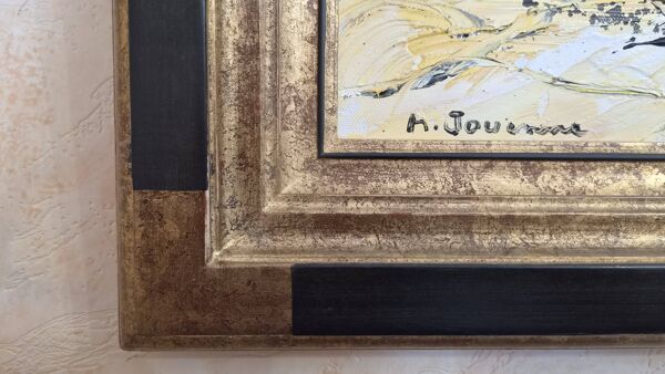 Huile sur toile « Le vieil arbre » — Michel Jouenne (Format 5F))