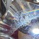 Large vintage cut crystal Baccarat 50s