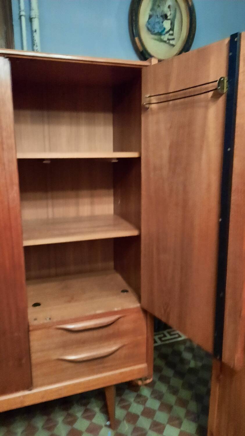 Scandinavian style wardrobe