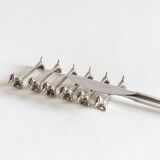 Set of six dachshund-shaped knife holders, 1970s