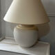 Ceramic lamp from the 80s