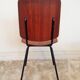 Vintage metal chair and teak