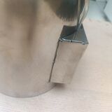 Handcrafted metal lamp, 1970s.